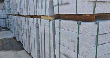 哈密芝麻白路牙石，路侧石