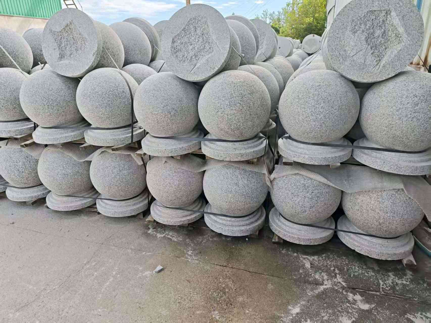 哈密圆球石球挡车球
