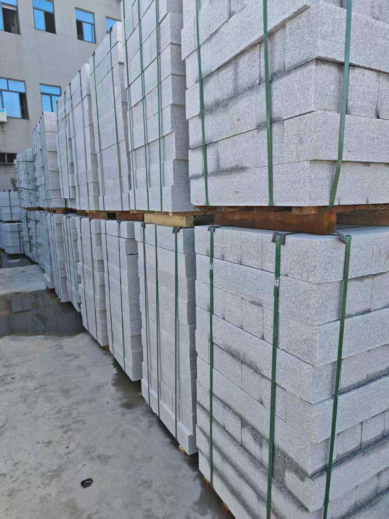 哈密芝麻白路牙石，路侧石