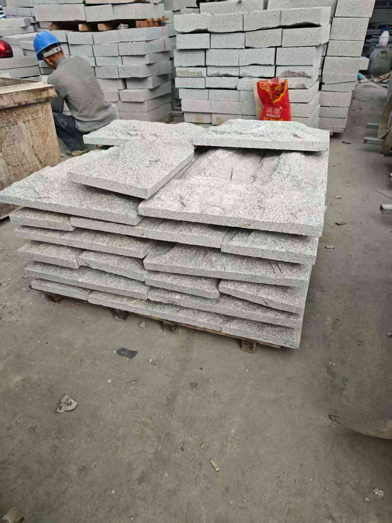 哈密芝麻白蘑菇石，自然面